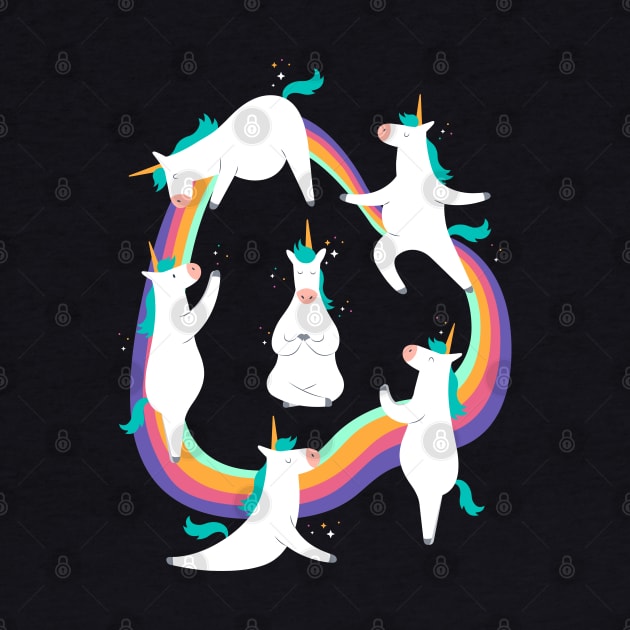 Unicorn Yoga by madeinchorley